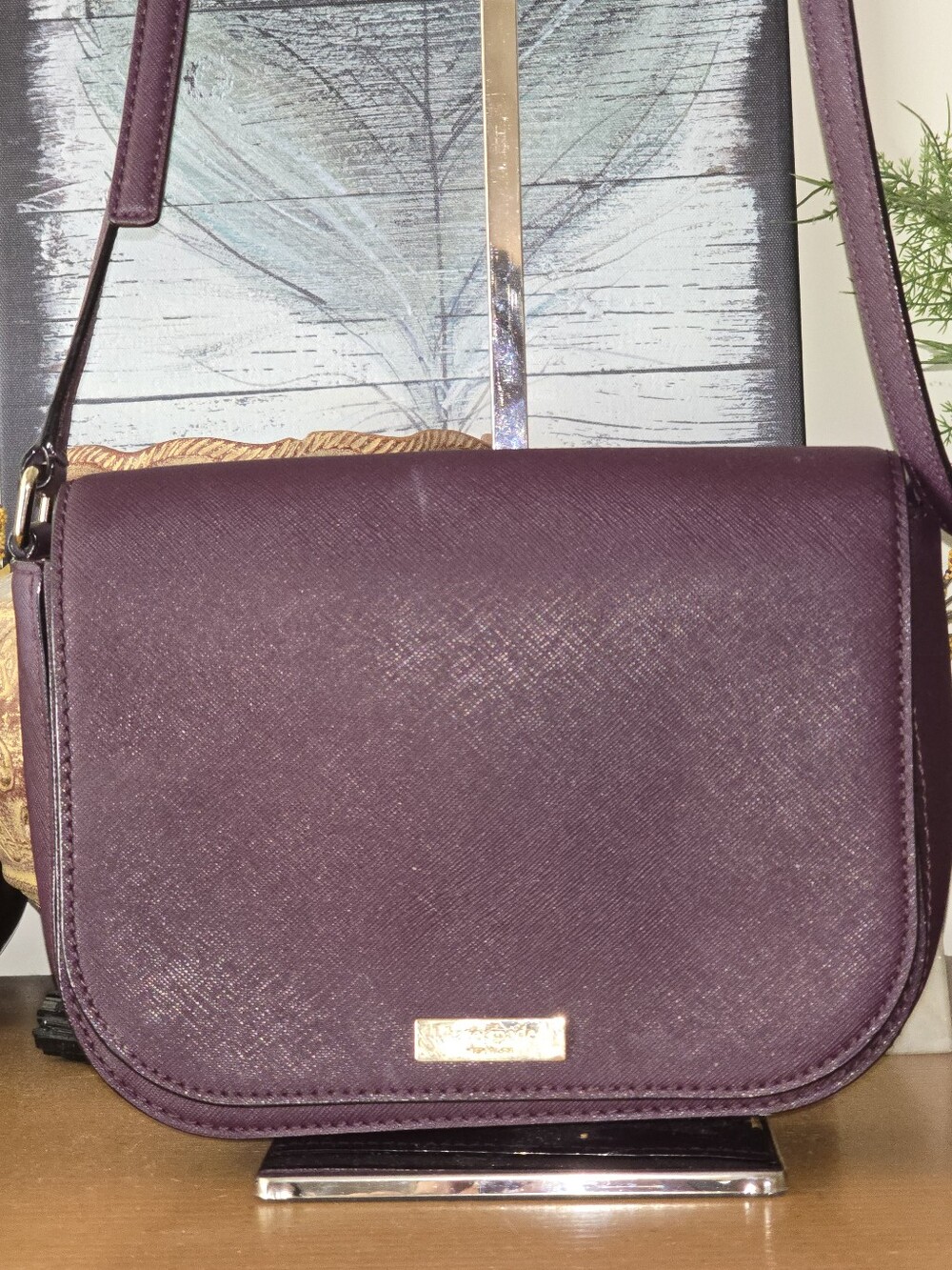Kate Spade Purple Crossbody Bag